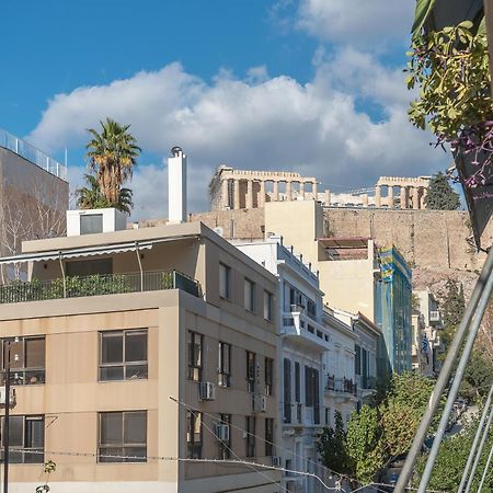 Spacious 2Bds Apt With Acropolis View In Center Atény Exteriér fotografie
