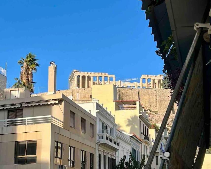 Spacious 2Bds Apt With Acropolis View In Center Atény Exteriér fotografie