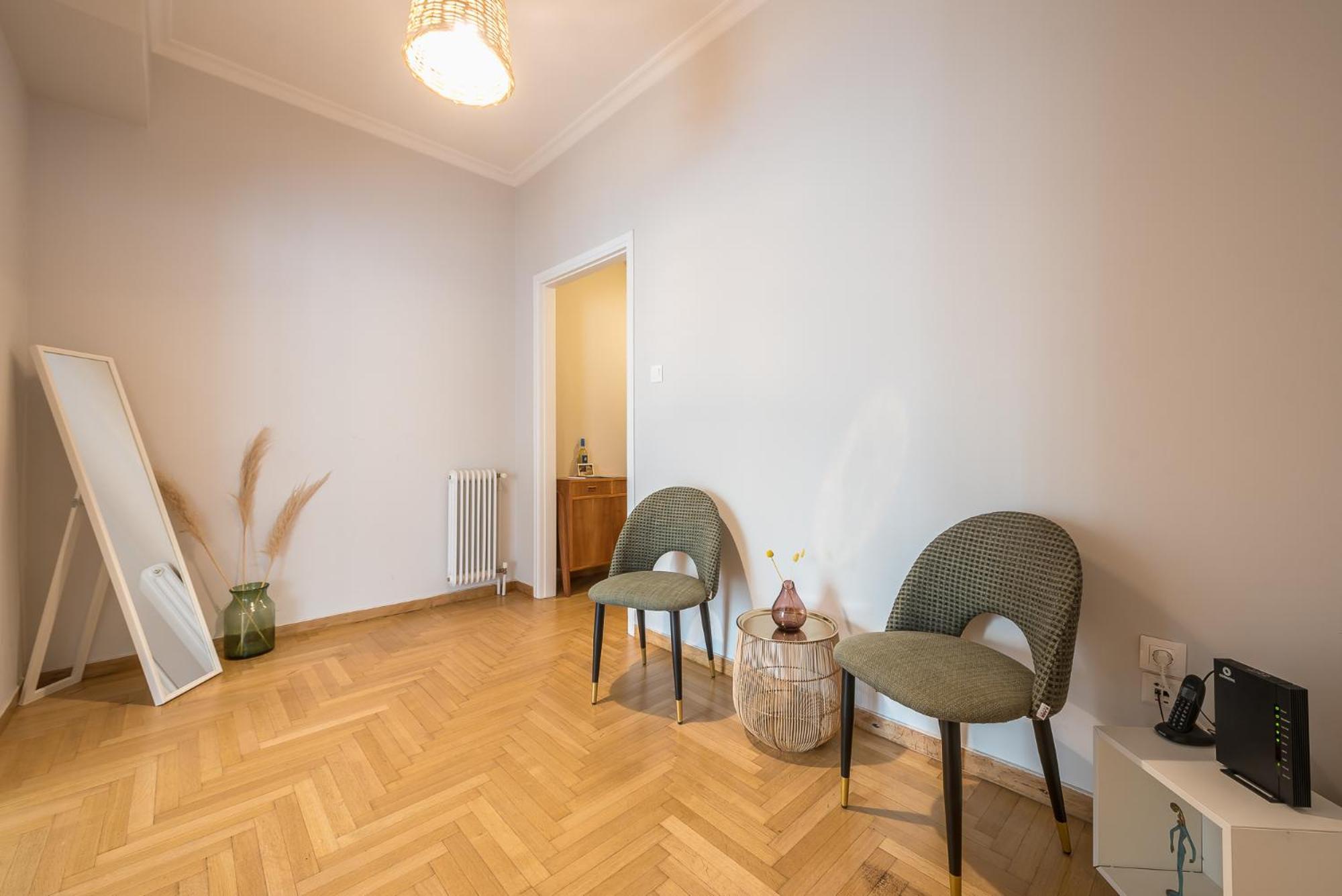 Spacious 2Bds Apt With Acropolis View In Center Atény Exteriér fotografie
