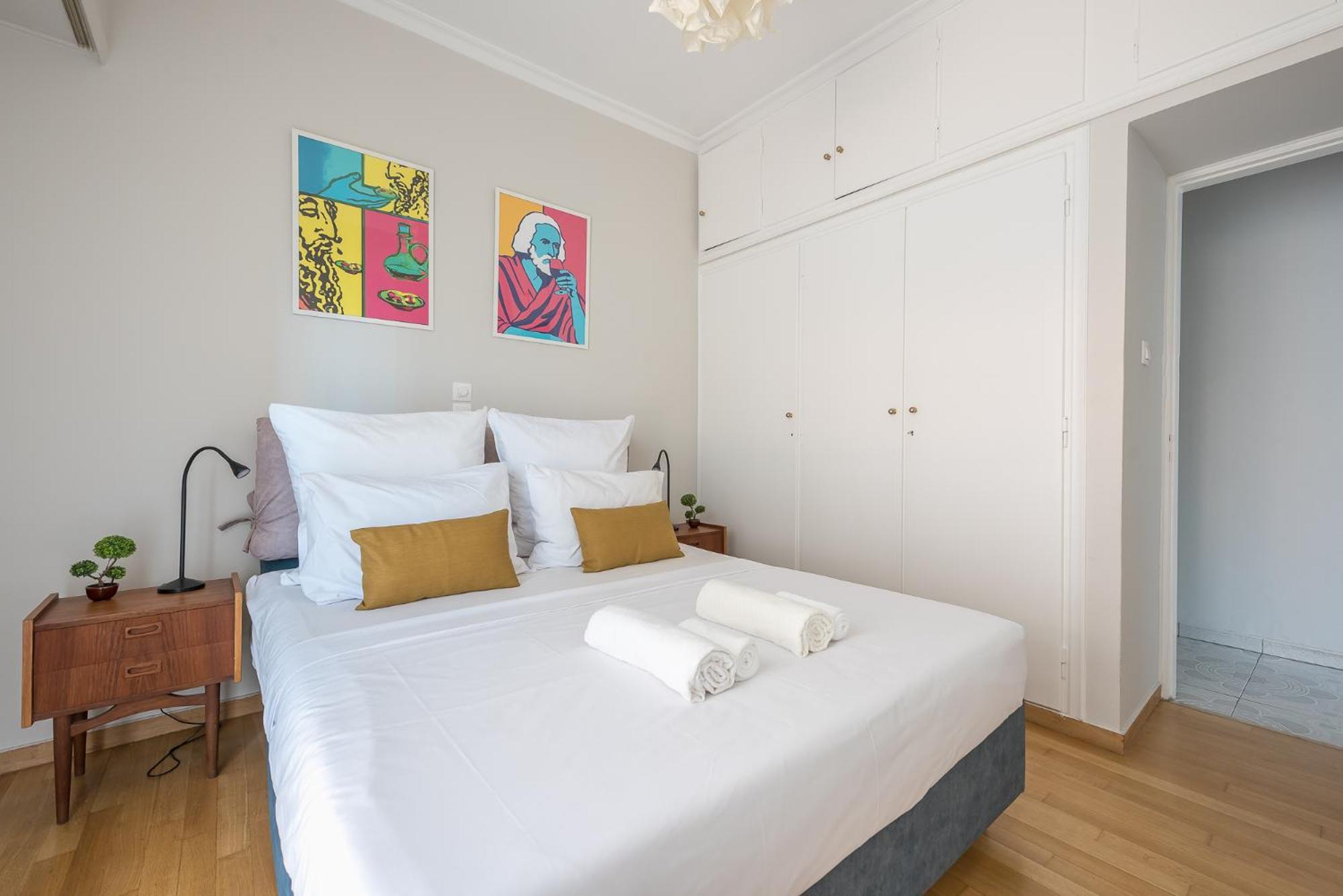 Spacious 2Bds Apt With Acropolis View In Center Atény Exteriér fotografie