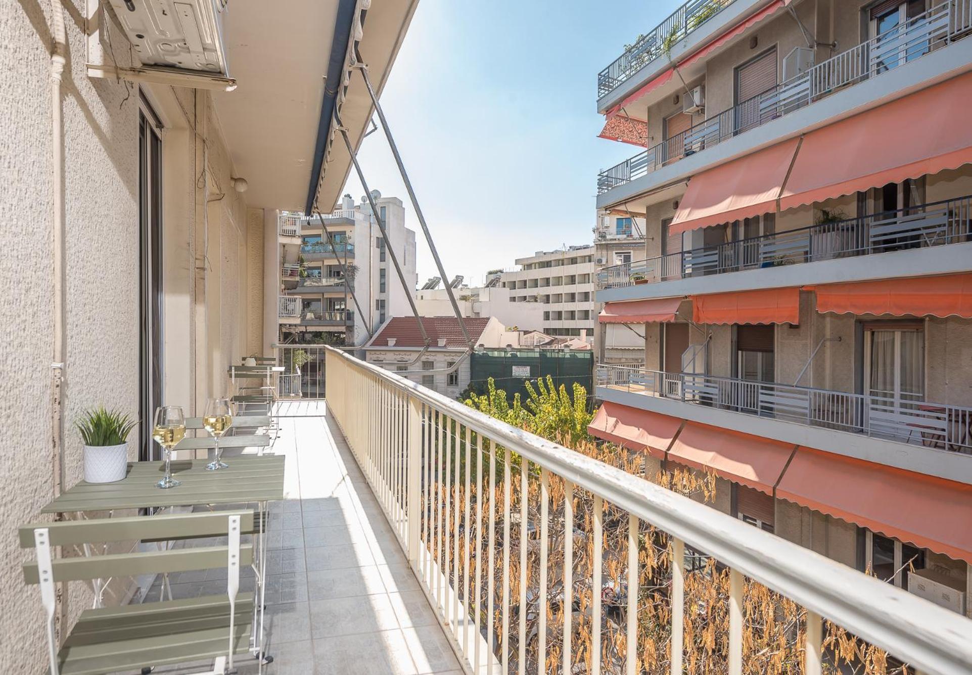Spacious 2Bds Apt With Acropolis View In Center Atény Exteriér fotografie