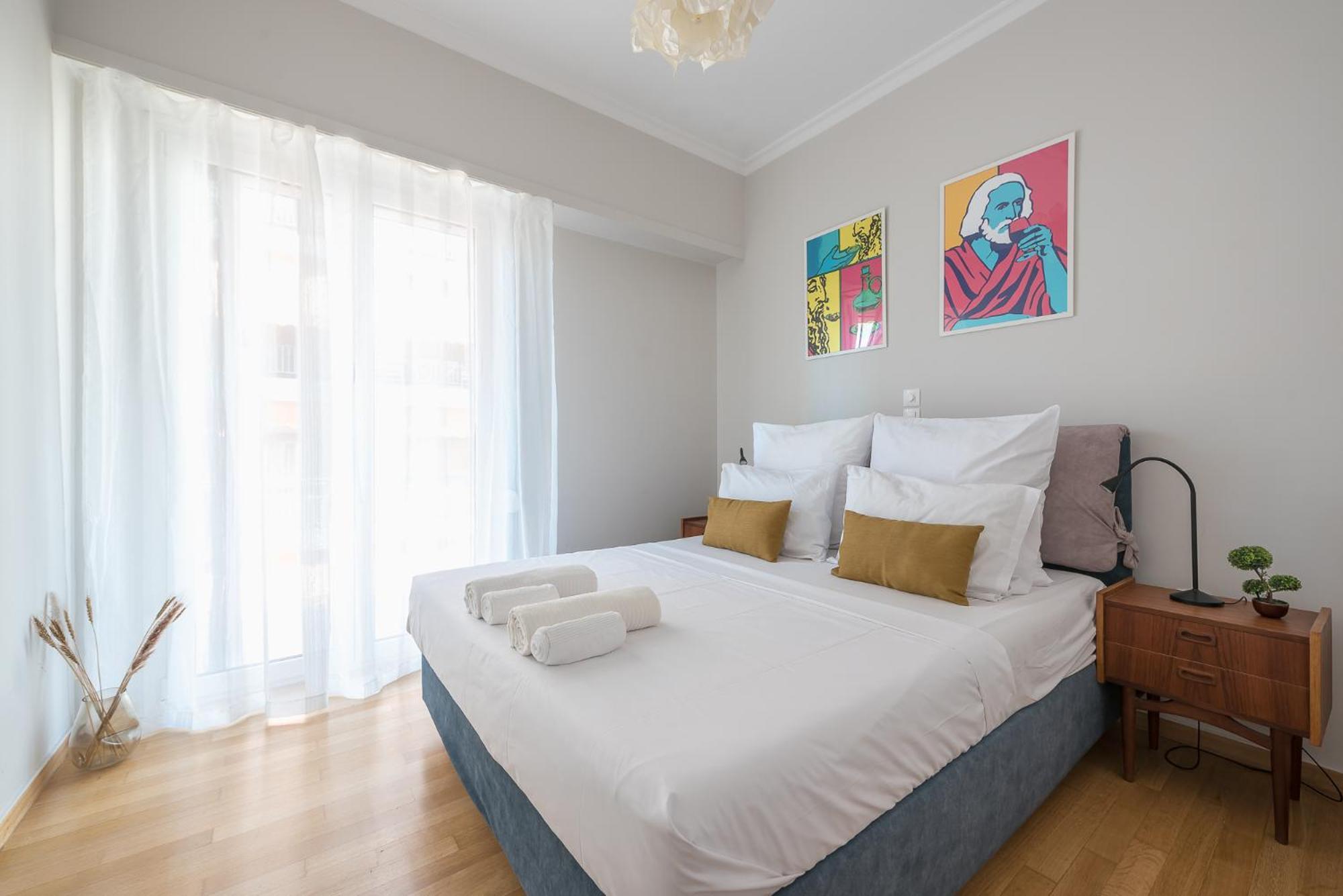 Spacious 2Bds Apt With Acropolis View In Center Atény Exteriér fotografie