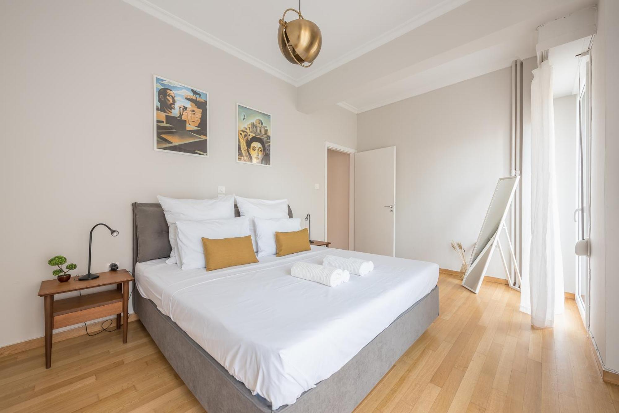 Spacious 2Bds Apt With Acropolis View In Center Atény Exteriér fotografie