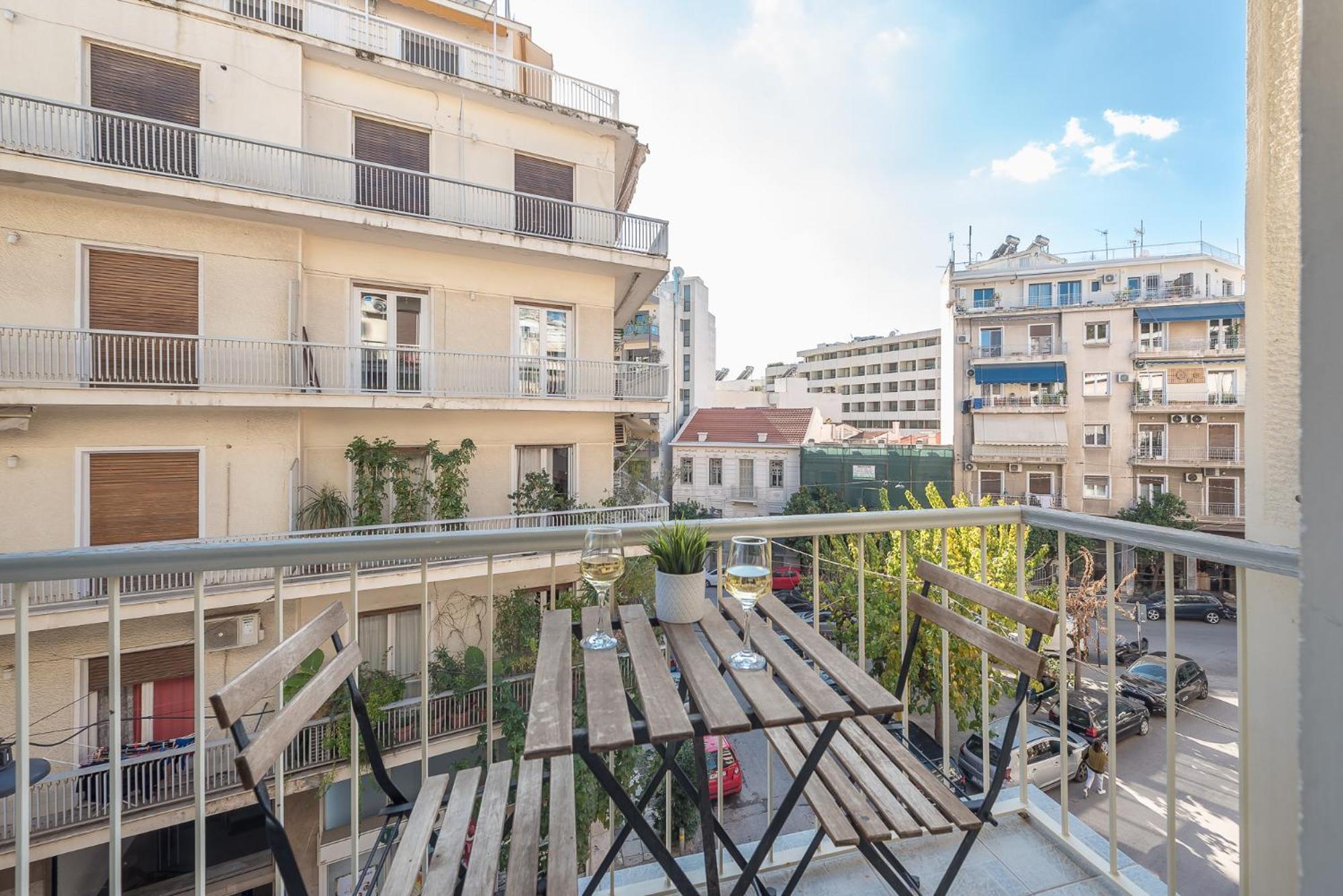 Spacious 2Bds Apt With Acropolis View In Center Atény Exteriér fotografie