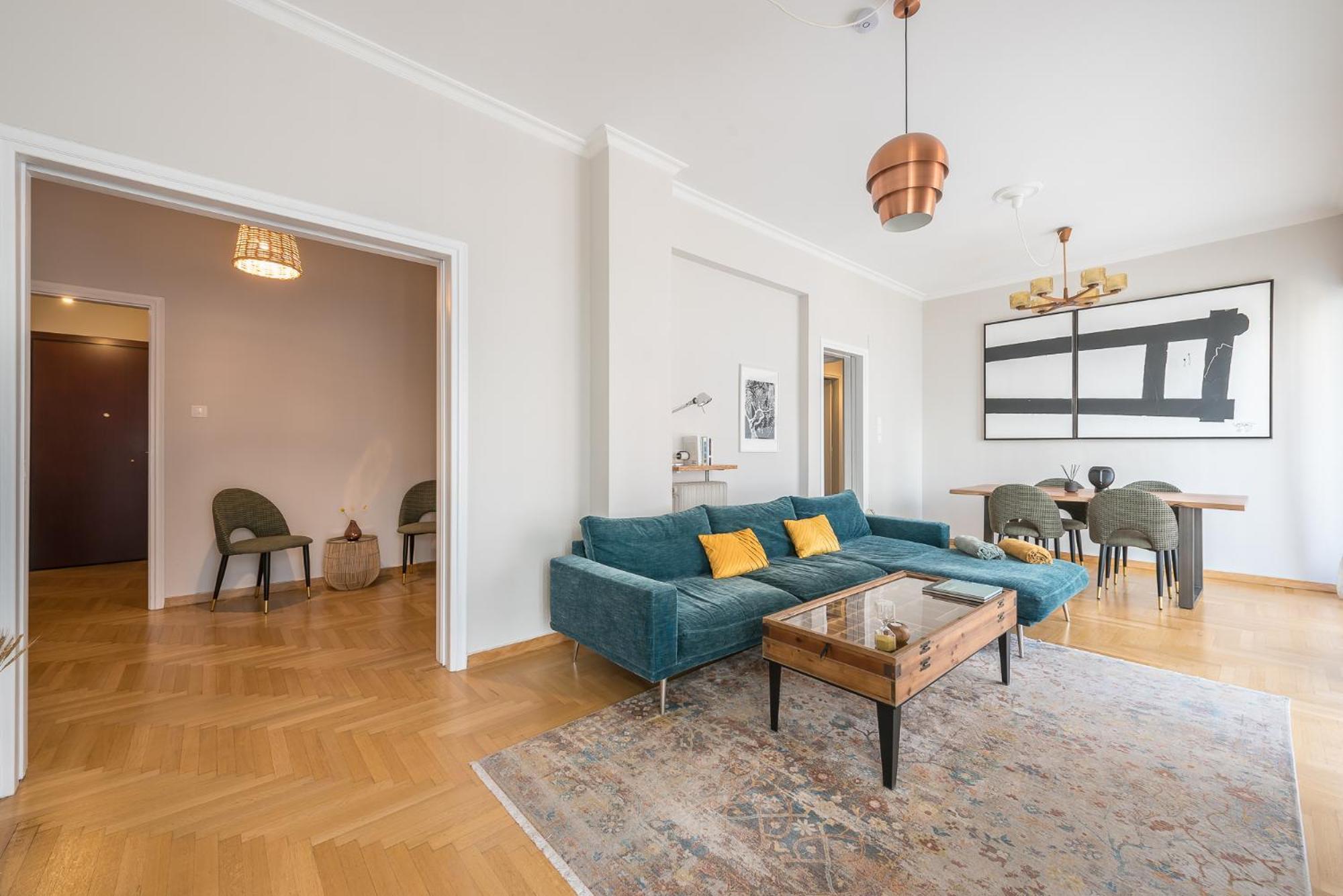 Spacious 2Bds Apt With Acropolis View In Center Atény Exteriér fotografie