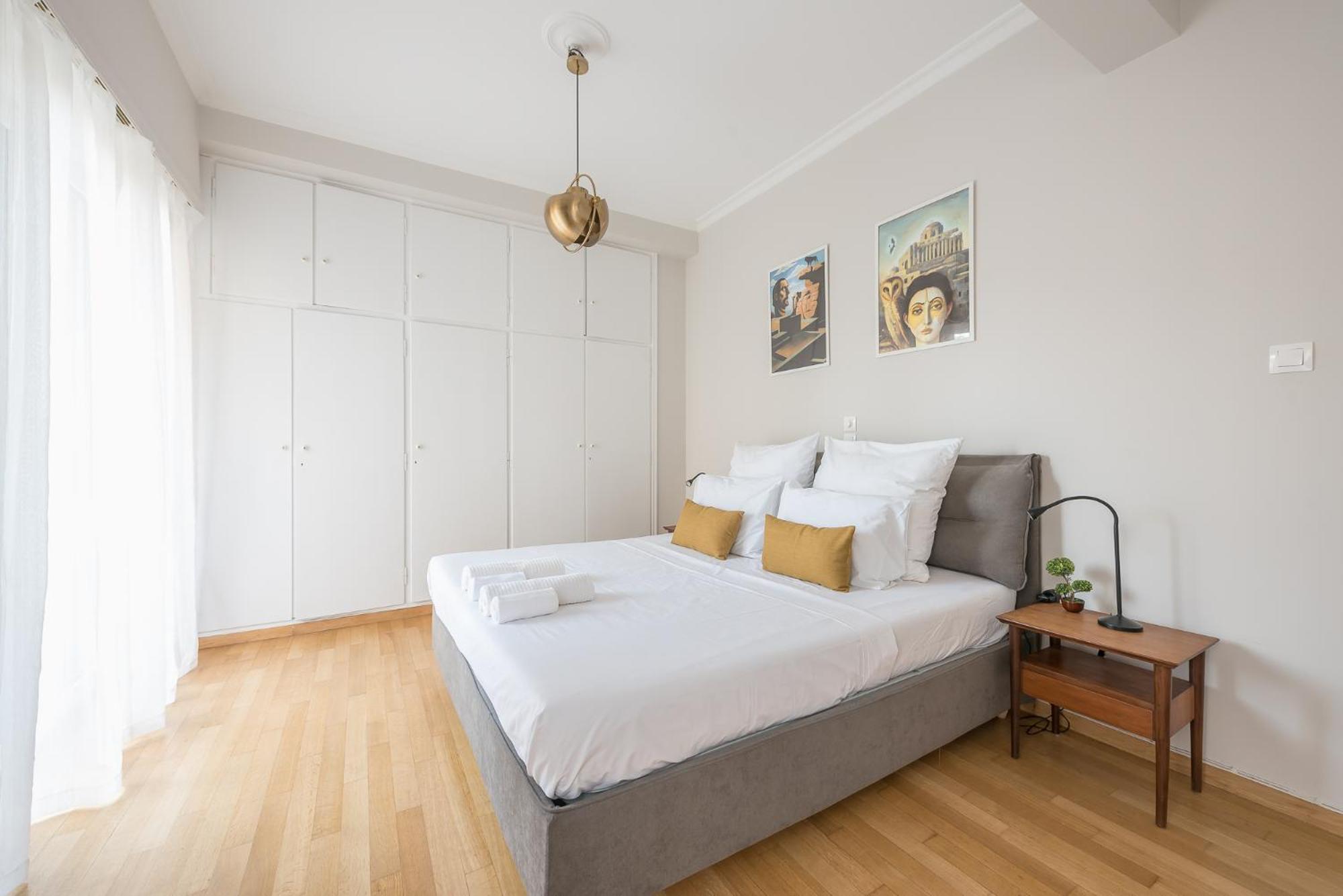 Spacious 2Bds Apt With Acropolis View In Center Atény Exteriér fotografie