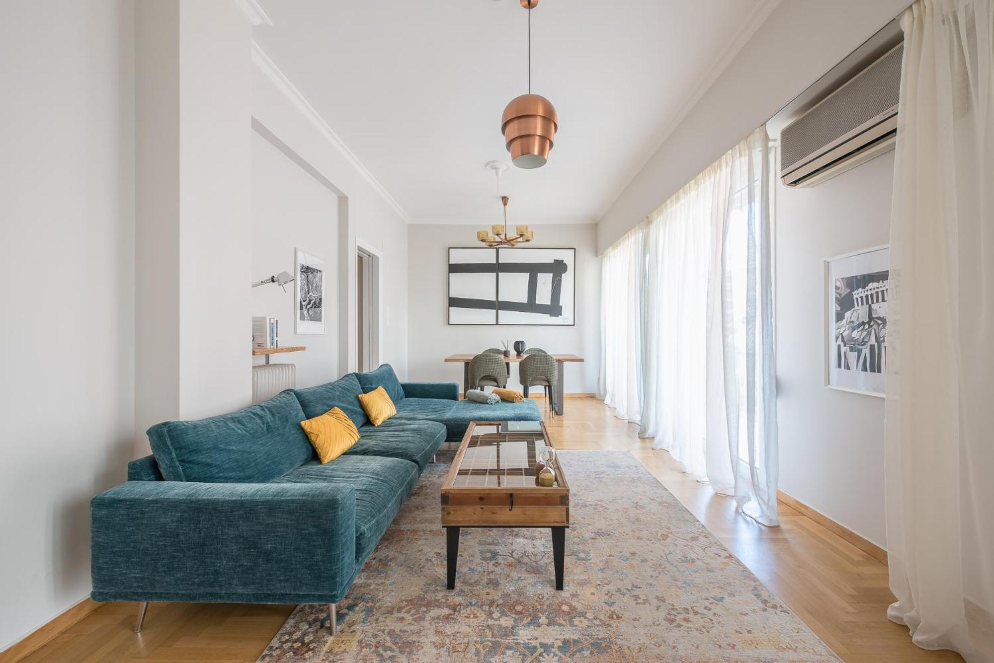 Spacious 2Bds Apt With Acropolis View In Center Atény Exteriér fotografie